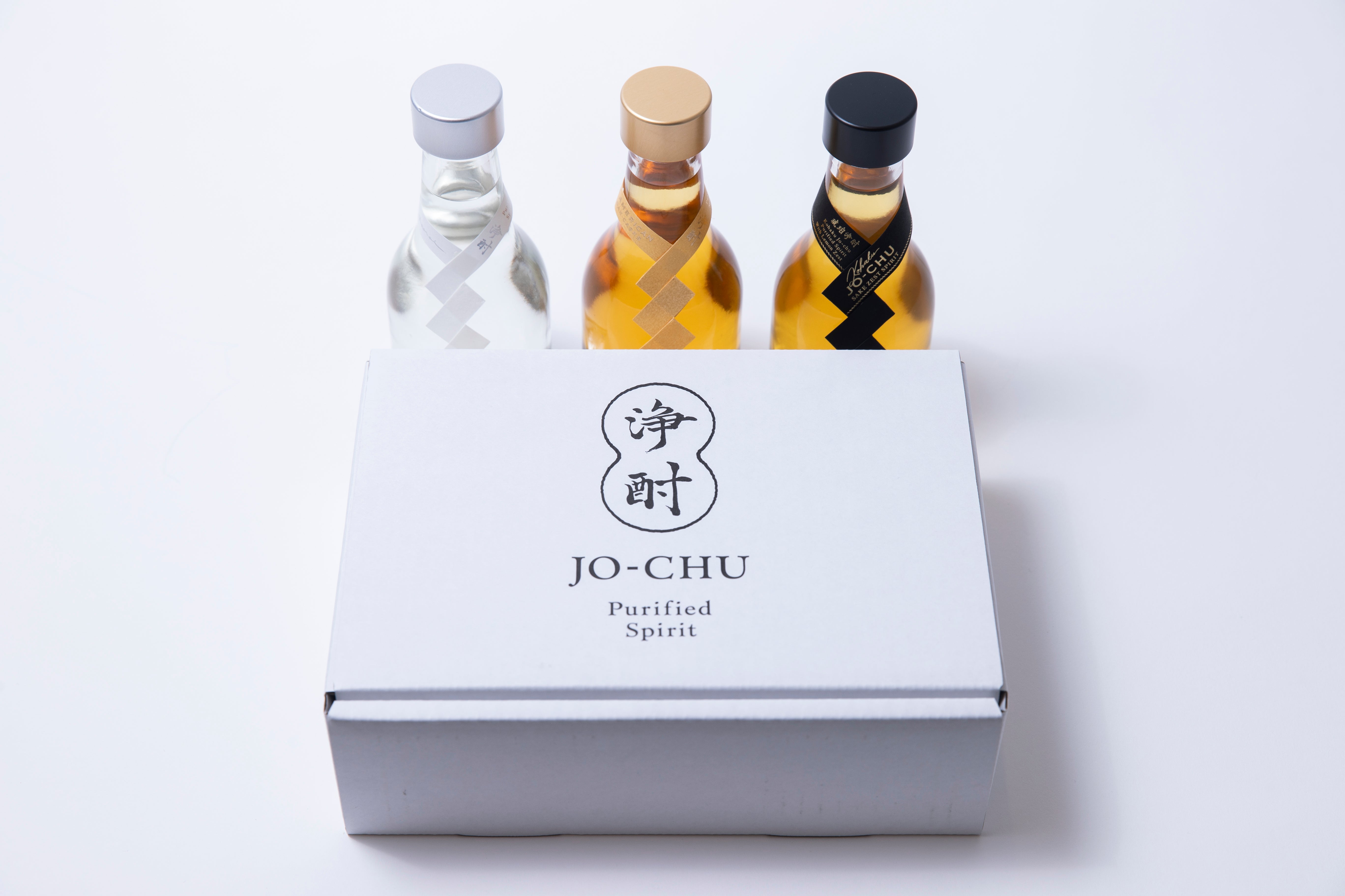 浄酎（JOCHU）獺祭コラボ 広島産】 浄酎・琥珀浄酎 180ml × 3本セット『3種飲み比べ』 – NAORAI