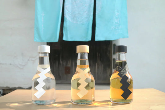 【広島産】 浄酎・琥珀浄酎 180ml × 3本セット『3種飲み比べ』